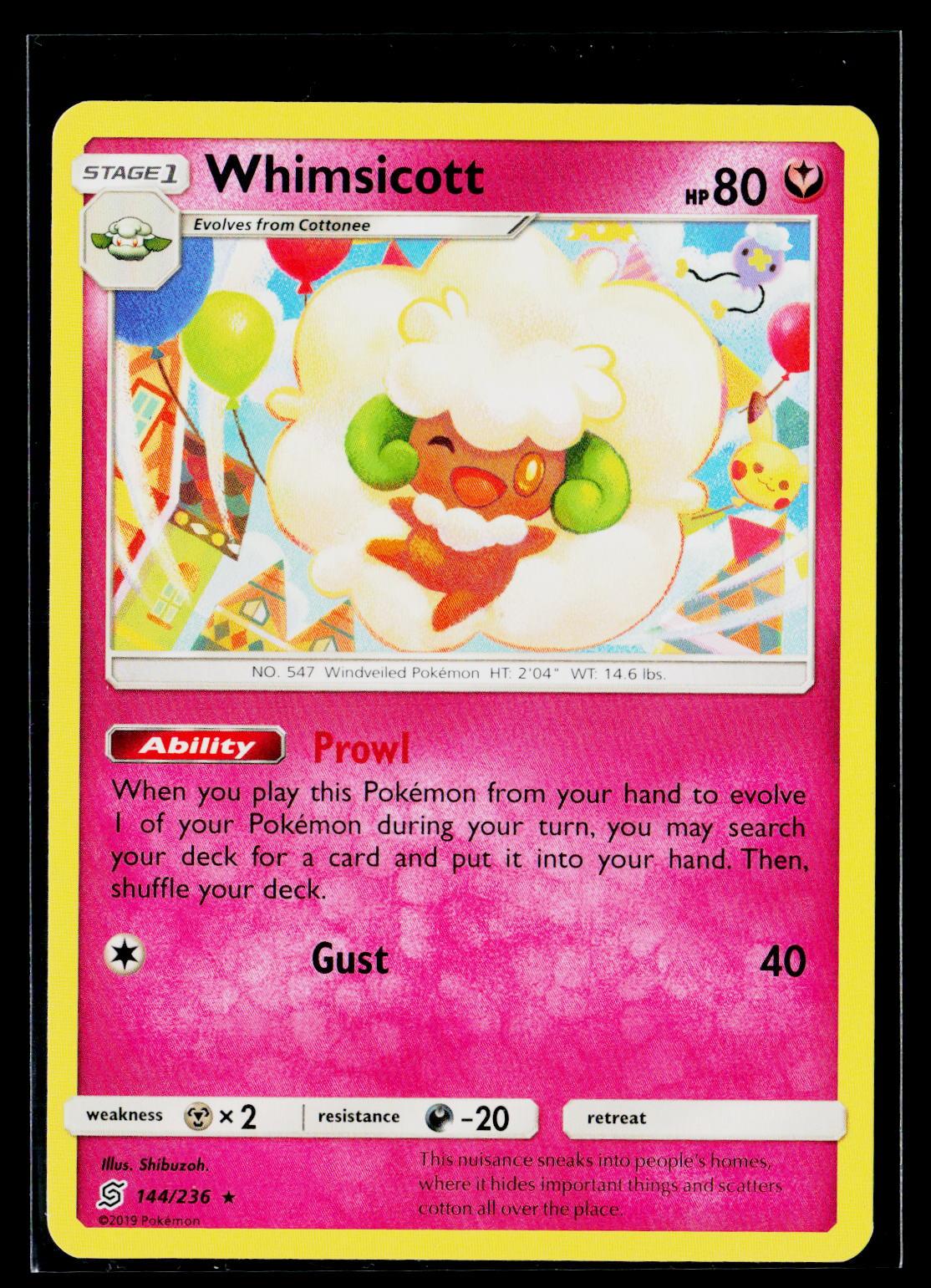 Whimsicott - Unified Minds 144/236 (NM)