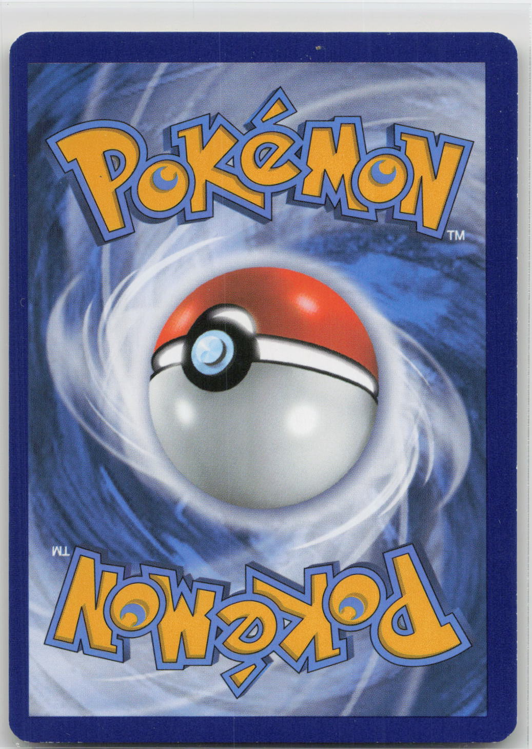 Back of card