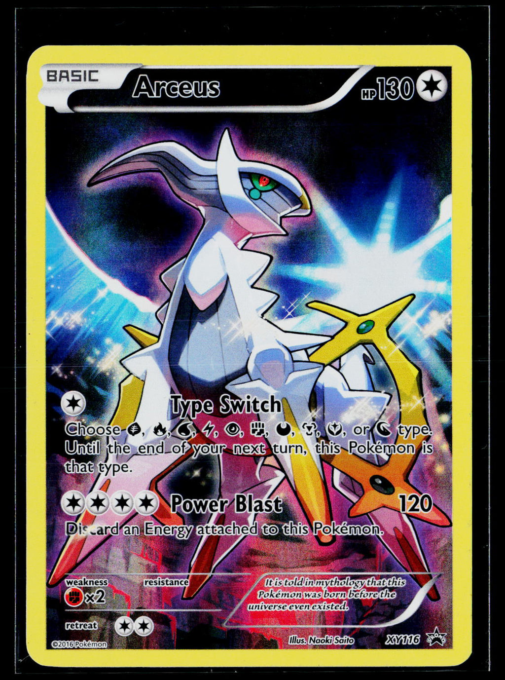 Arceus - XY Promo XY116 (NM)