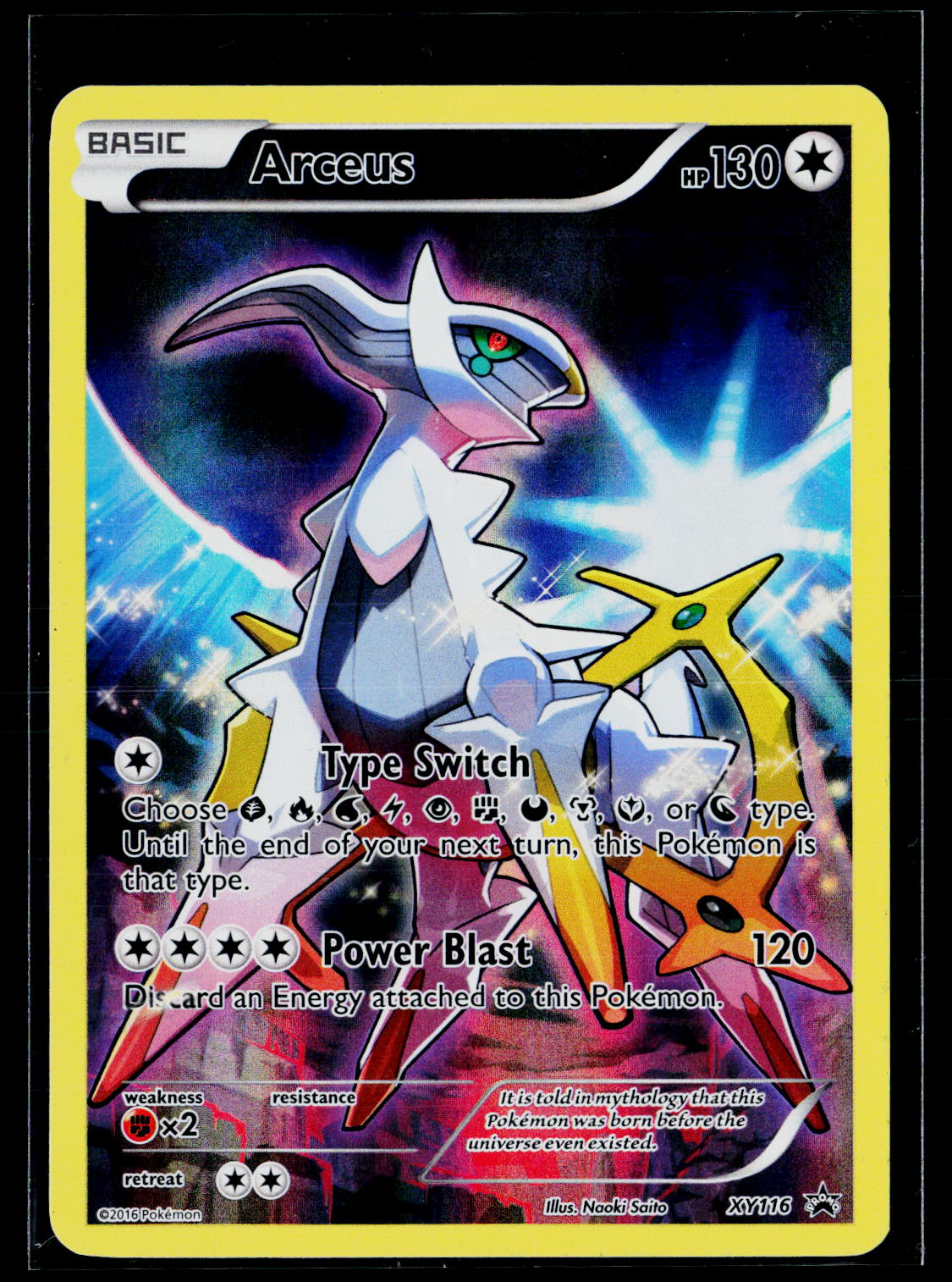 Arceus - XY Promo XY116 (NM)