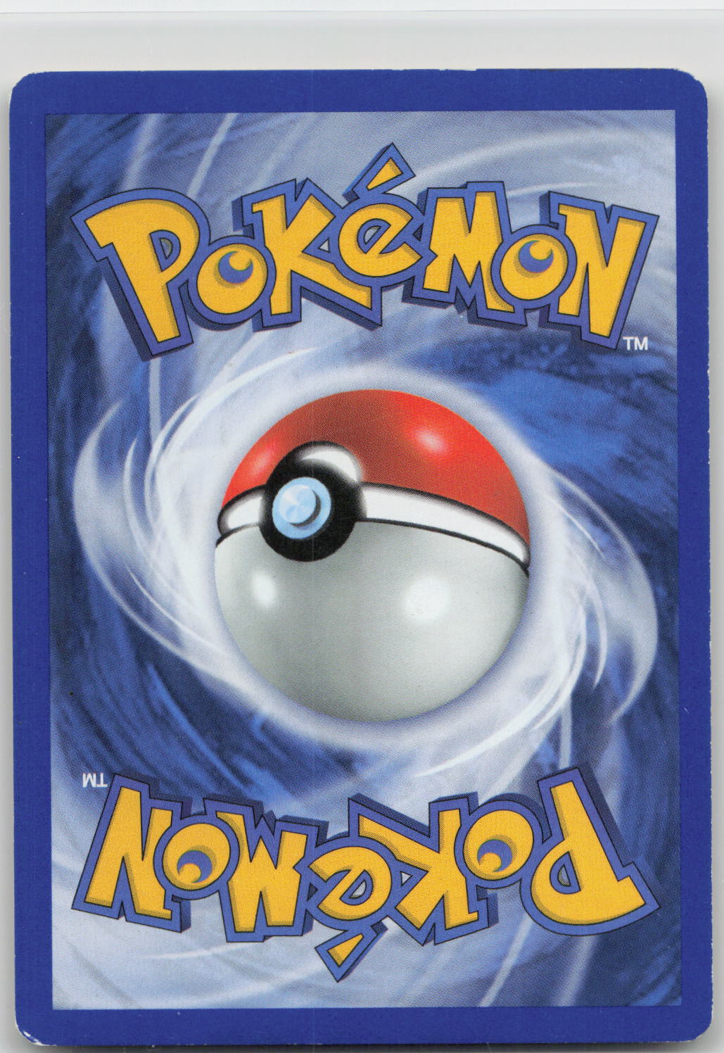 Back of card
