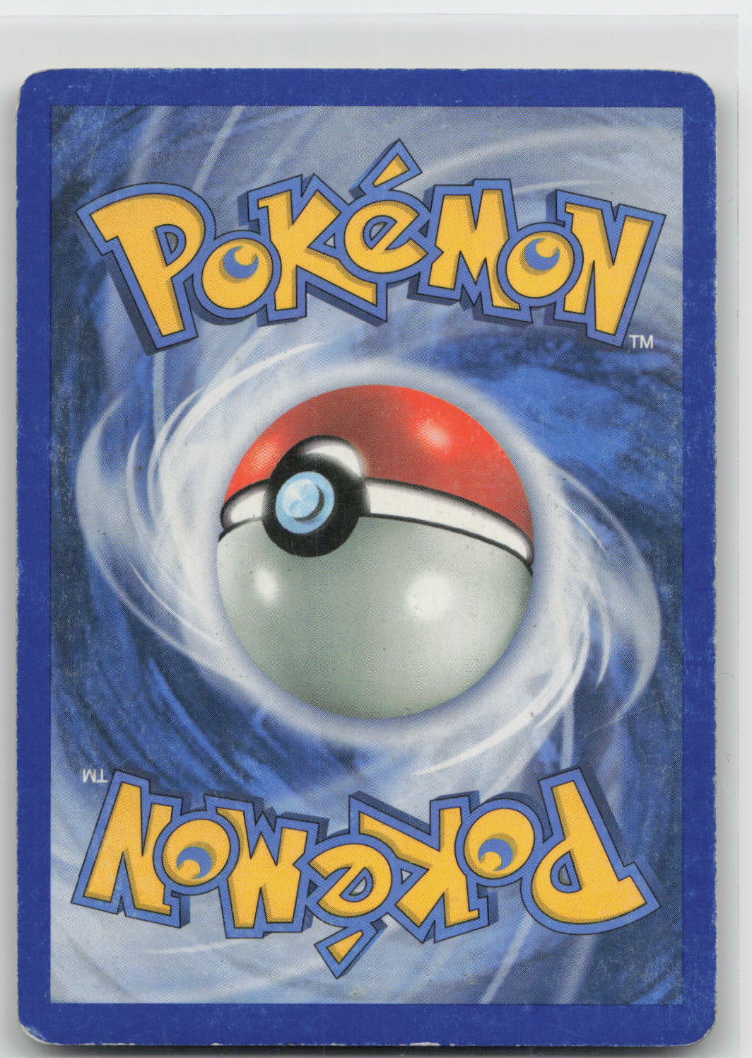 Back of card