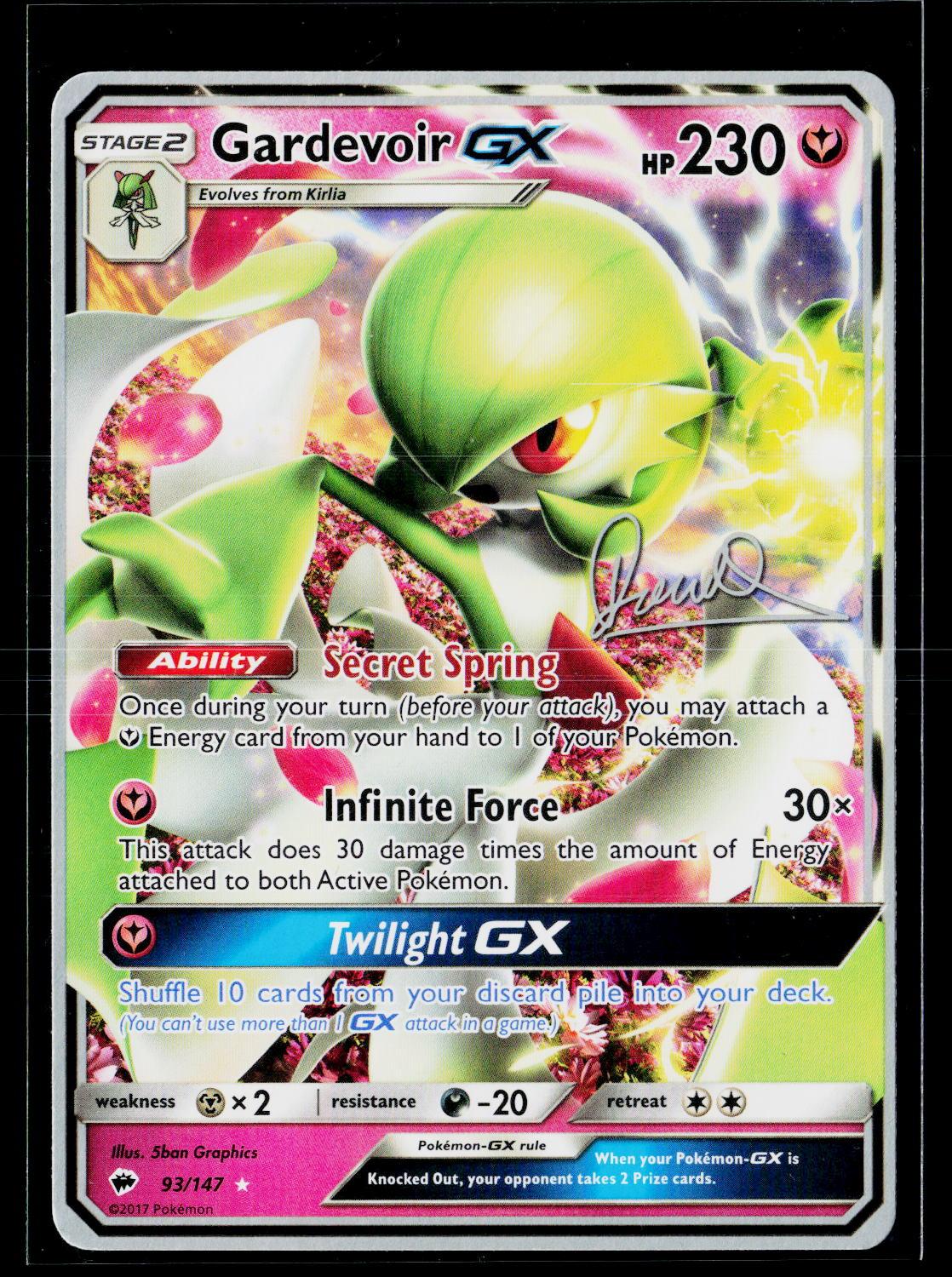 Gardevoir GX (Diego Cassiraga) - World Championship Decks 93/147 (NM)