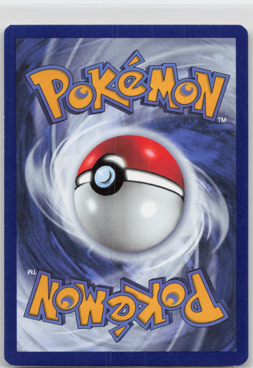 Back of card