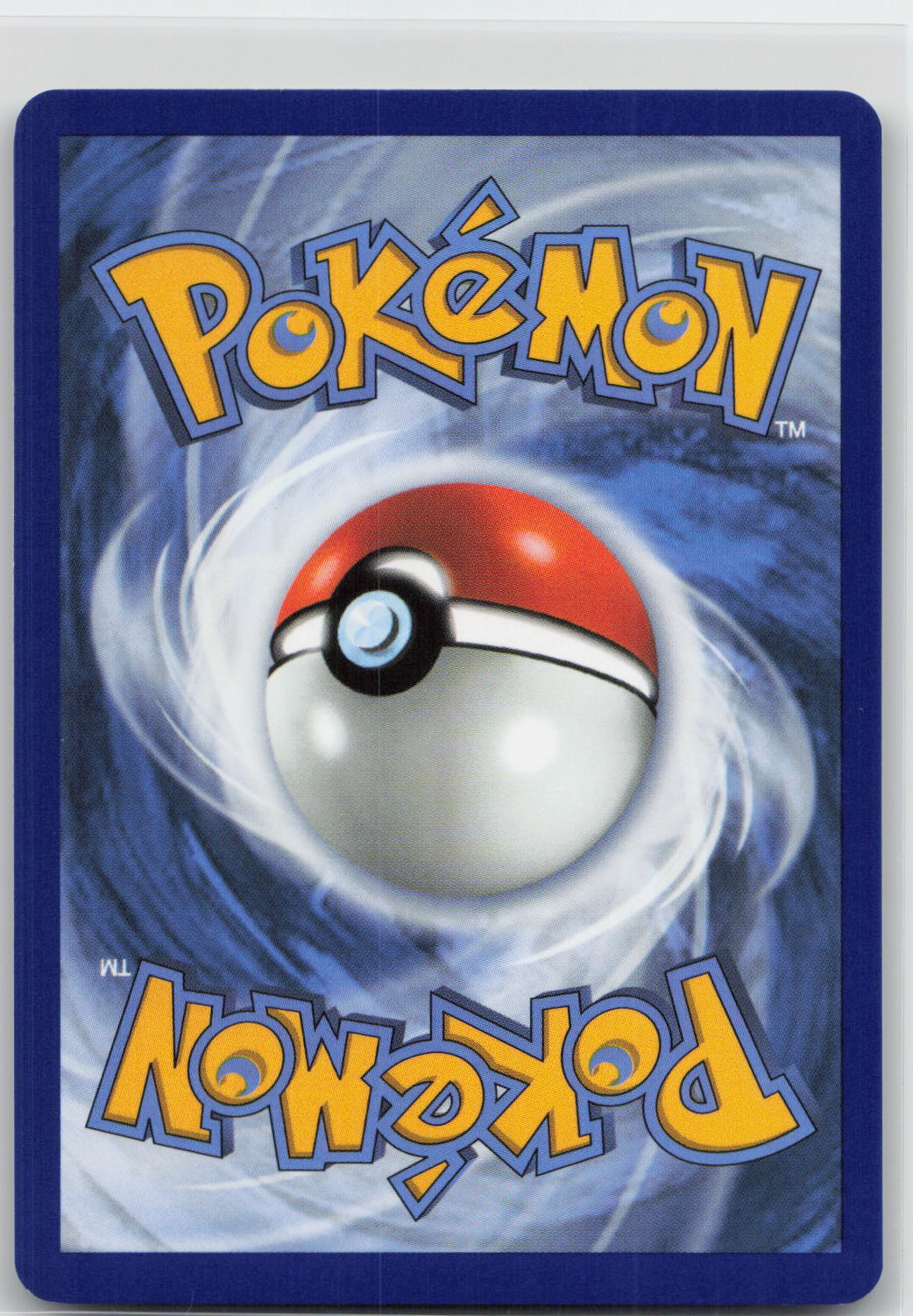 Back of card
