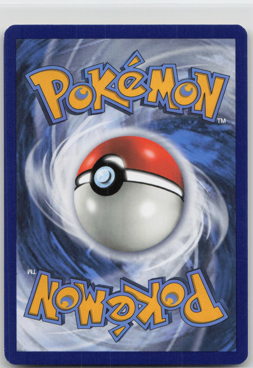 Back of card