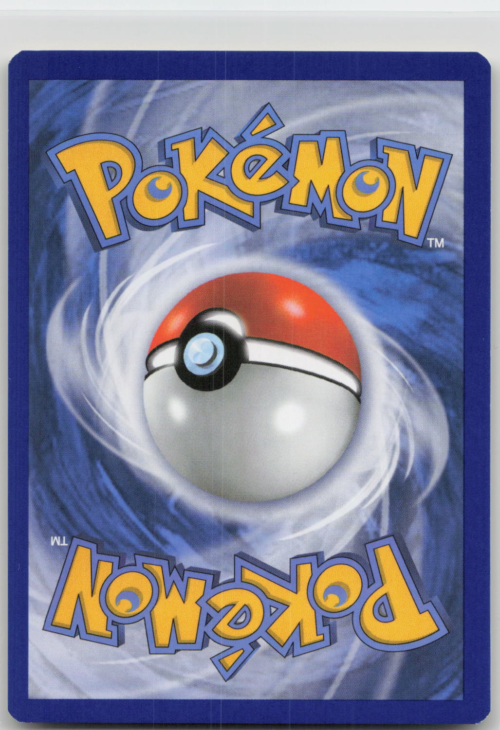 Back of card