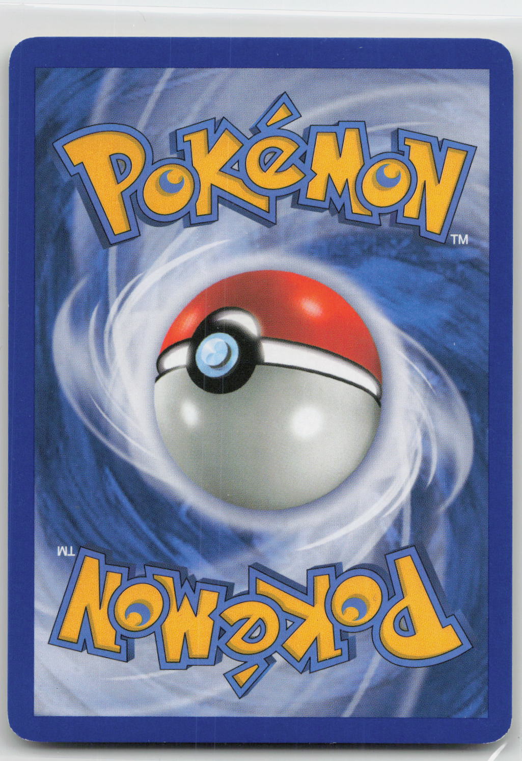Back of card