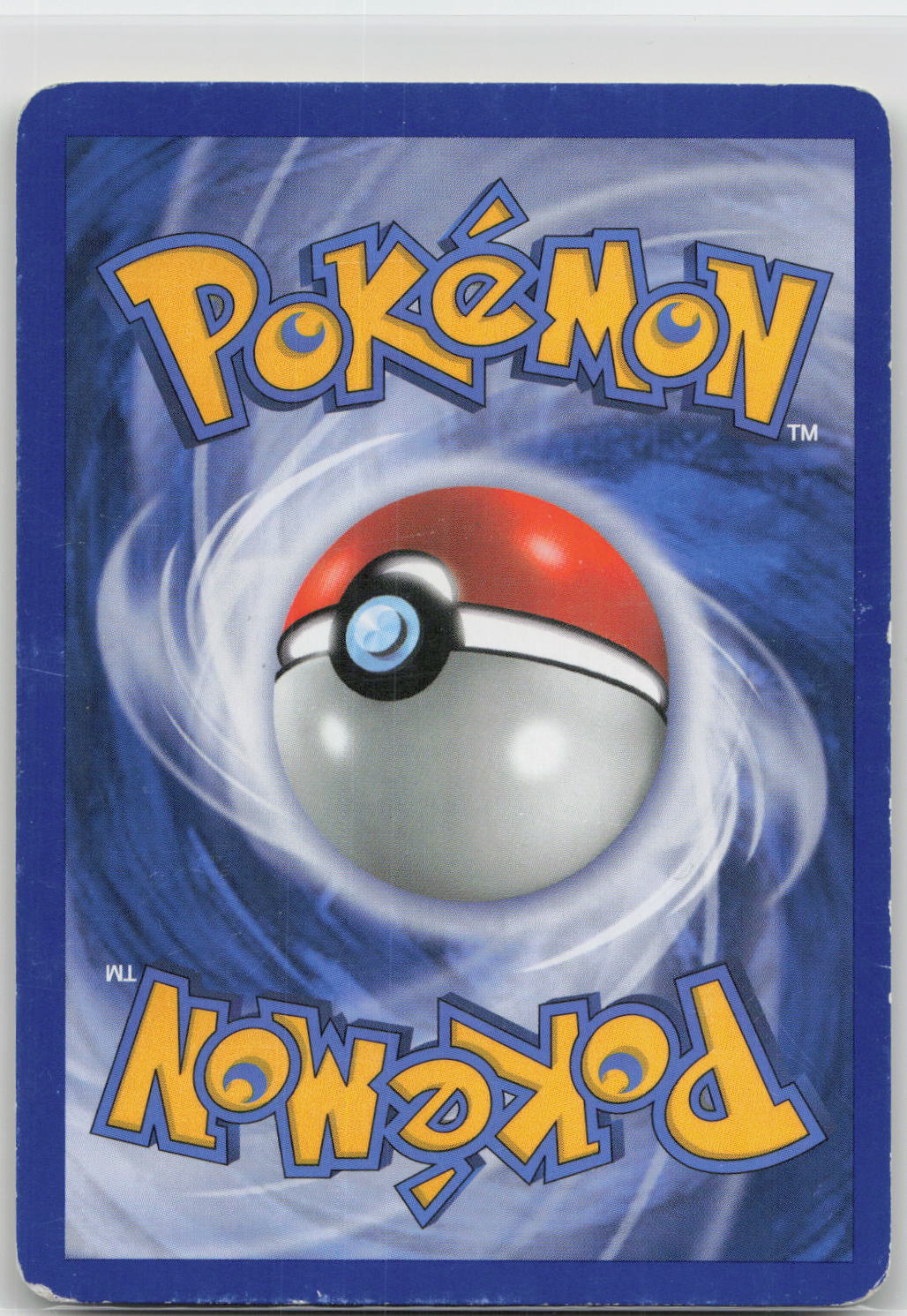 Back of card