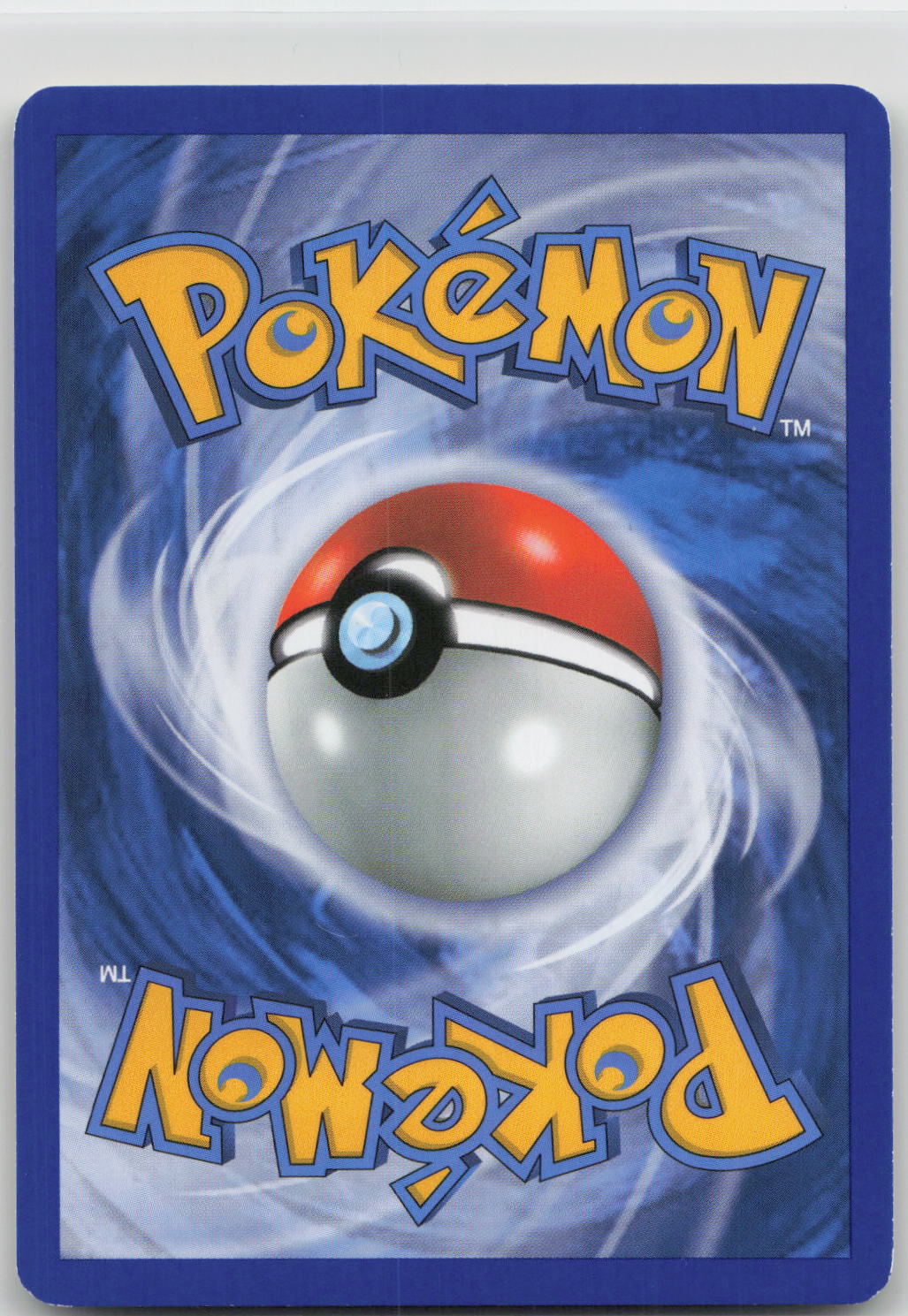 Back of card
