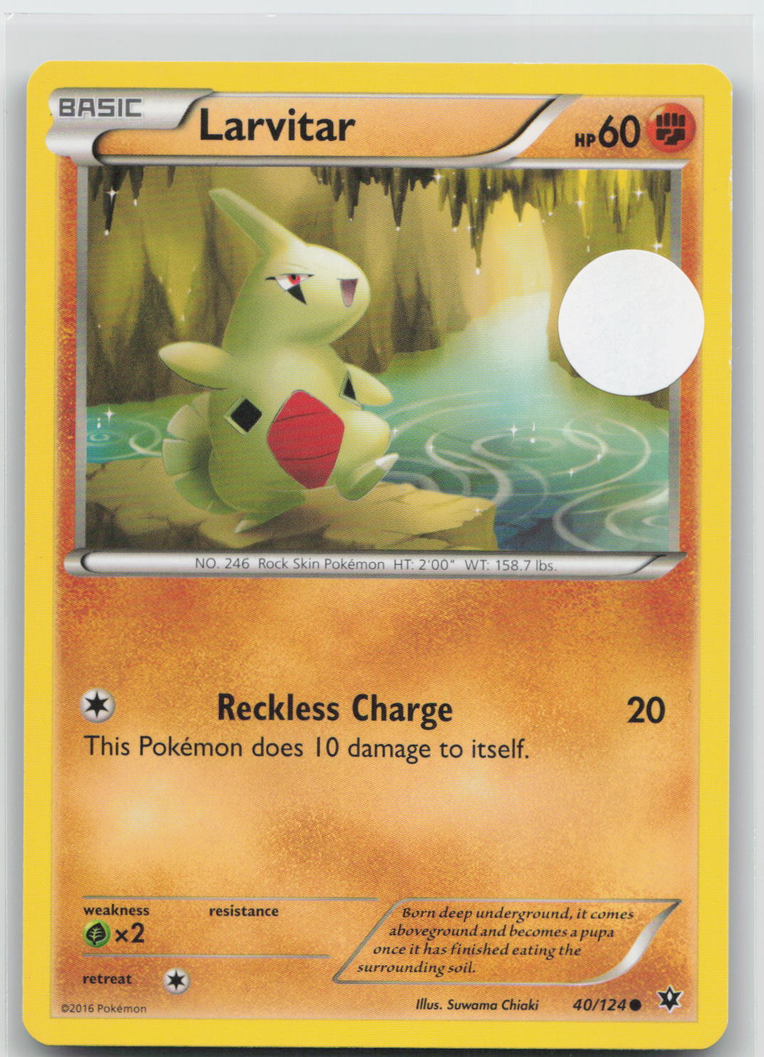 Larvitar - Fates Collide 40/124