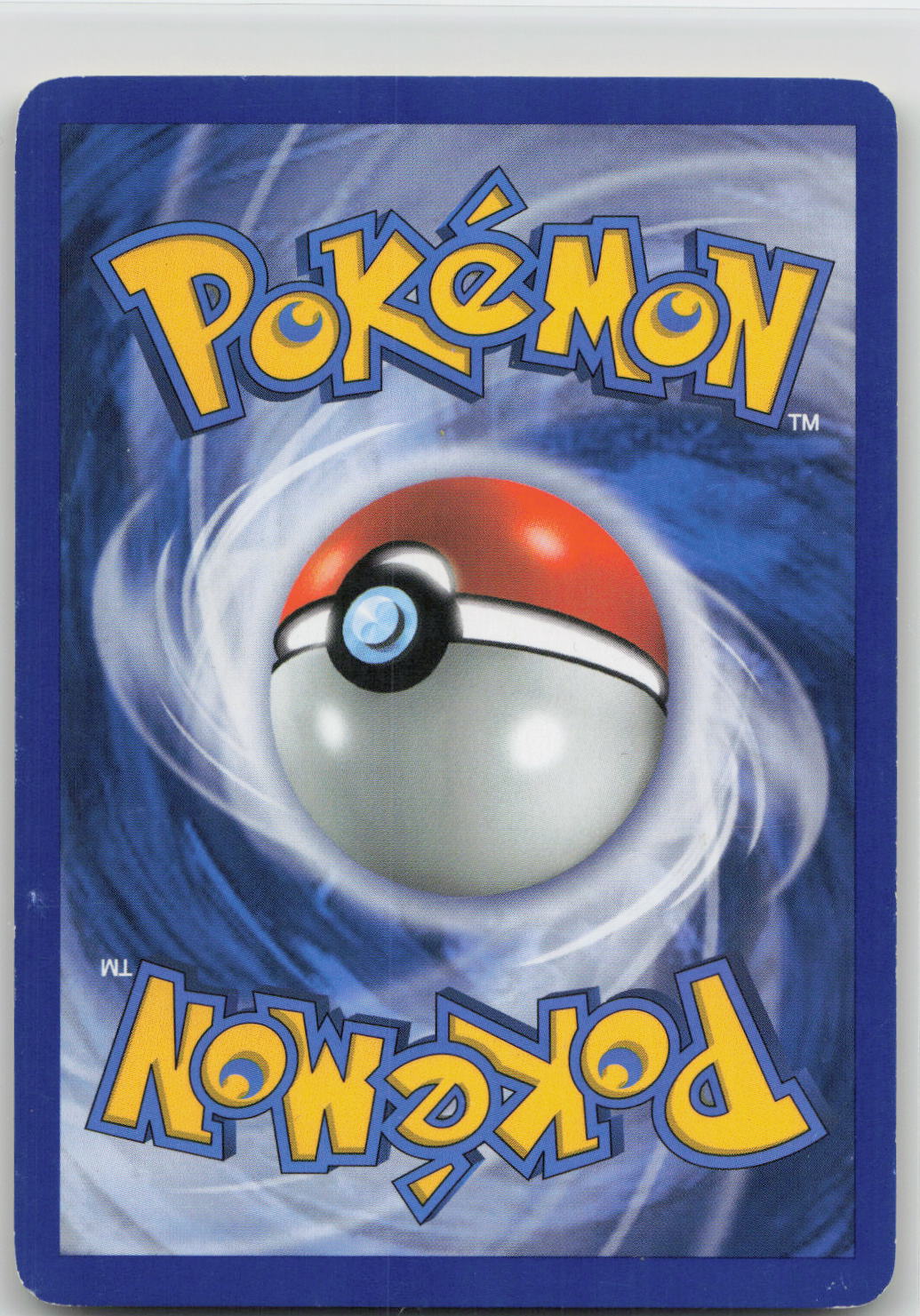 Back of card