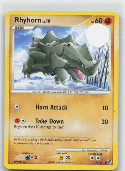 Rhyhorn - Diamond & Pearl 95/130