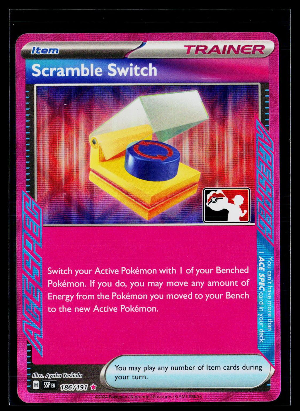 Scramble Switch - Prize Pack Series Cards 186/191 (NM)