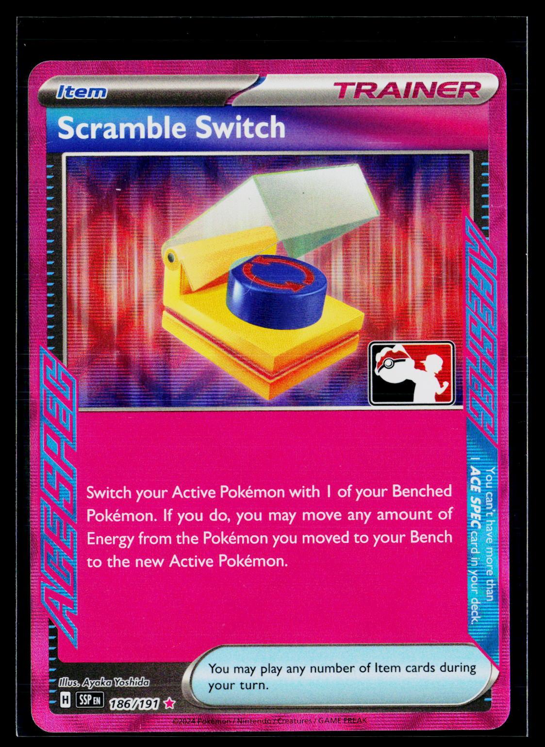 Scramble Switch - Prize Pack Series Cards 186/191 (NM)