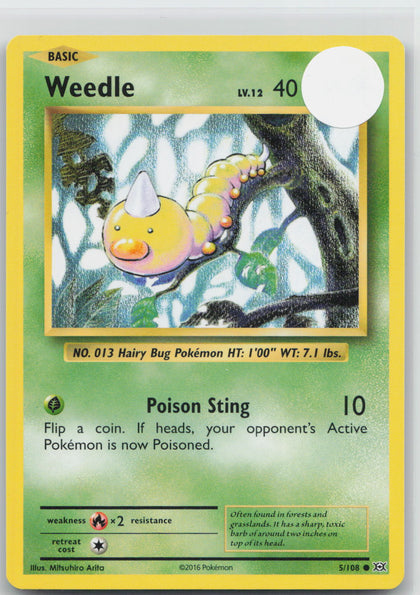 Weedle - Evolutions 5/108