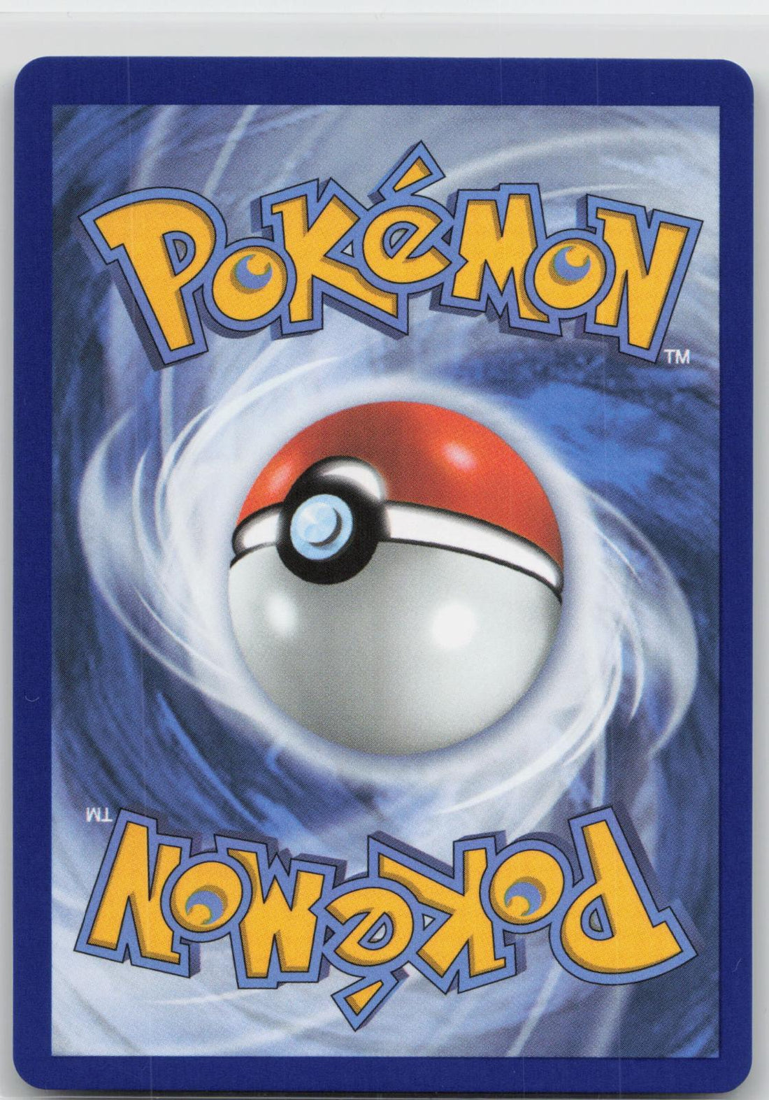 Back of card