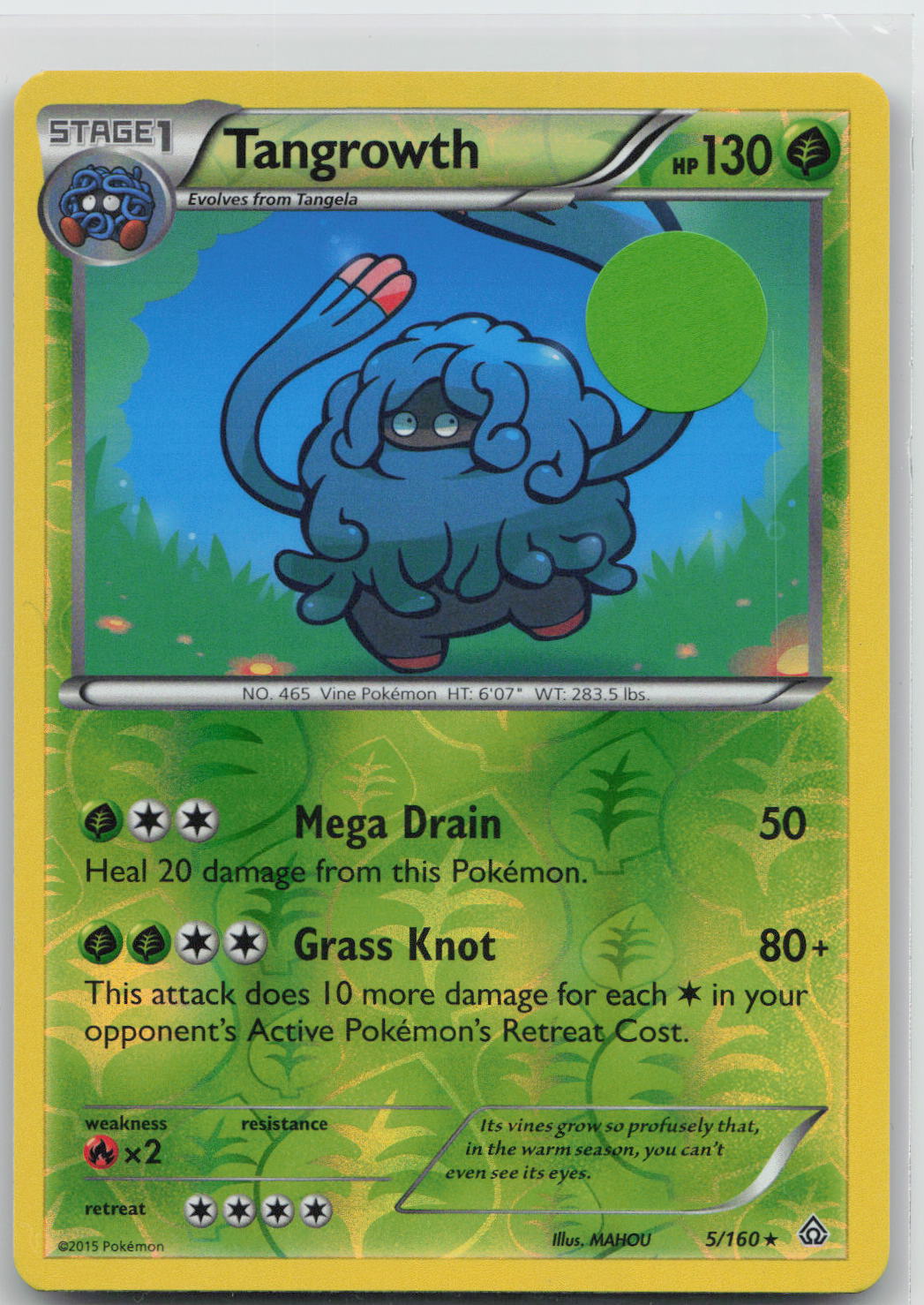 Tangrowth - Primal Clash 5/160