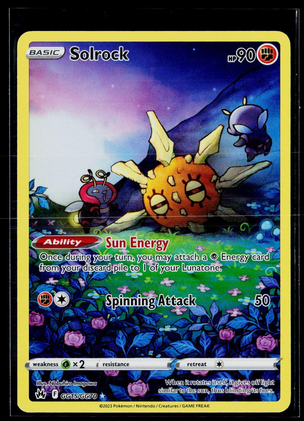 Solrock - Crown Zenith Galarian Gallery GG15/GG70 (NM)