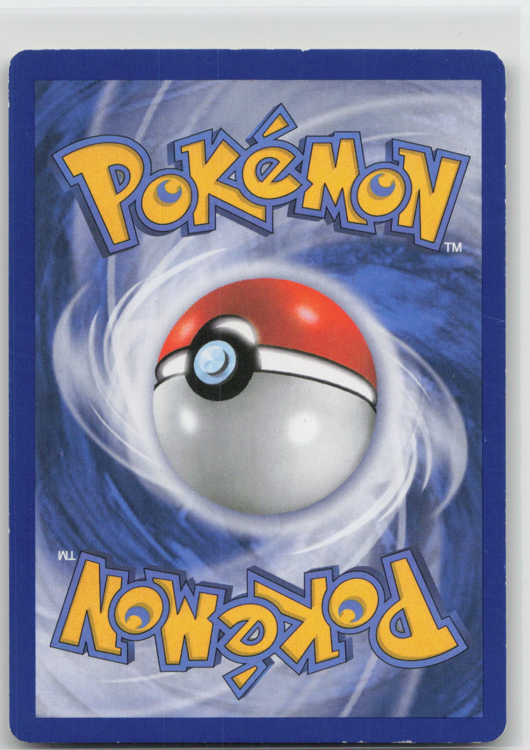 Back of card