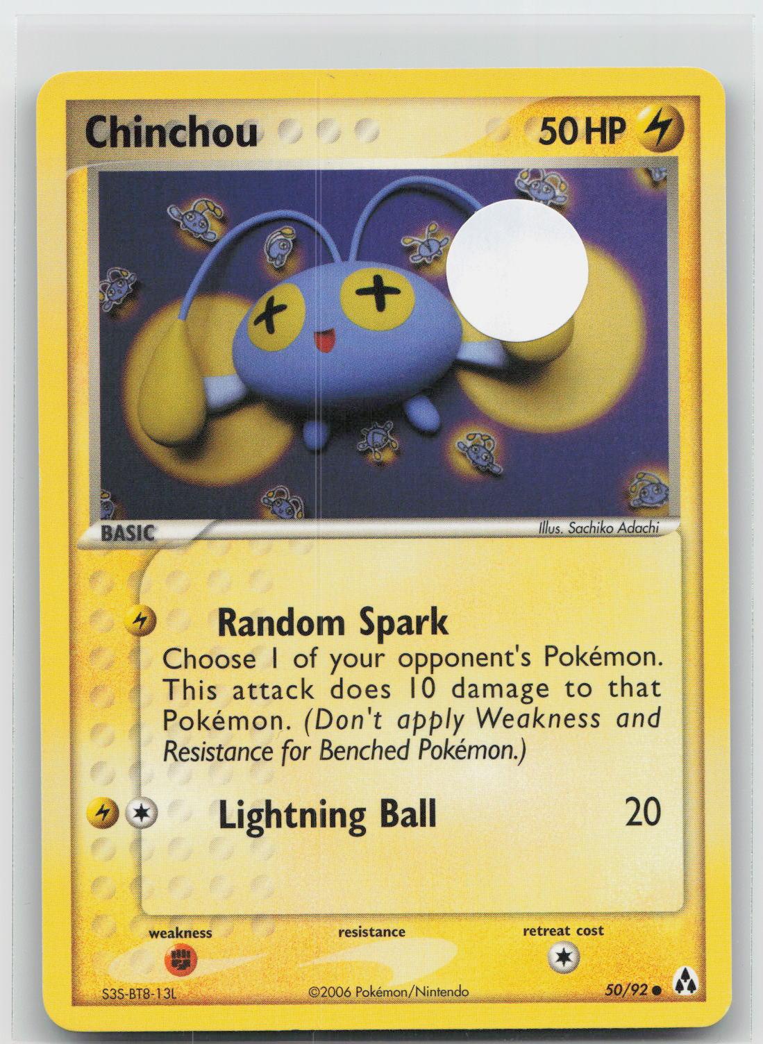 Chinchou - Legend Maker 50/92