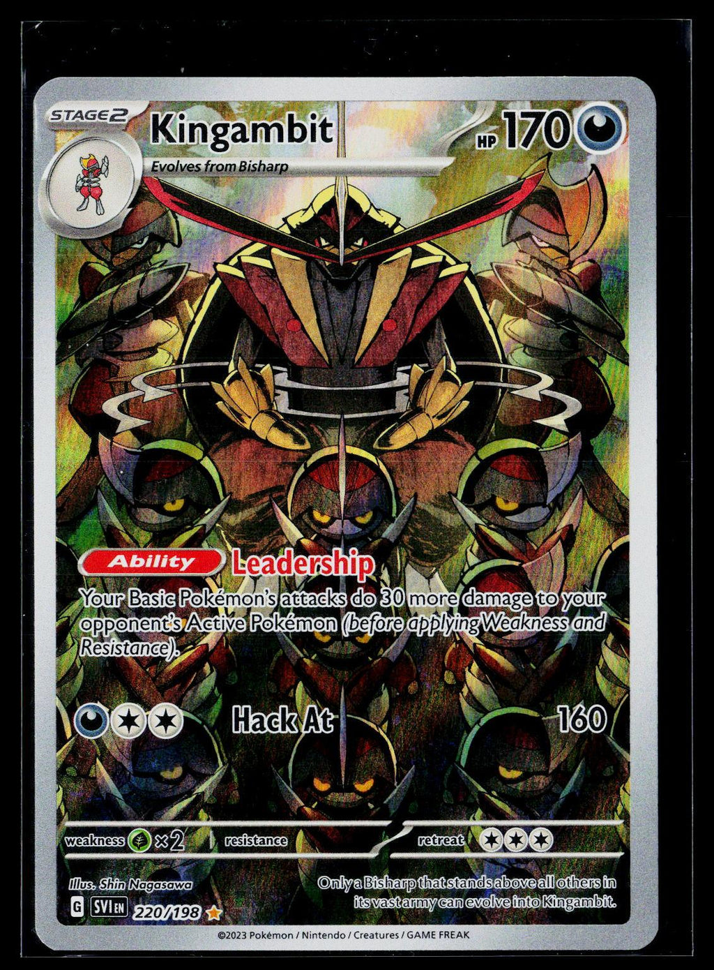 Kingambit - Scarlet & Violet 220/198 (NM)