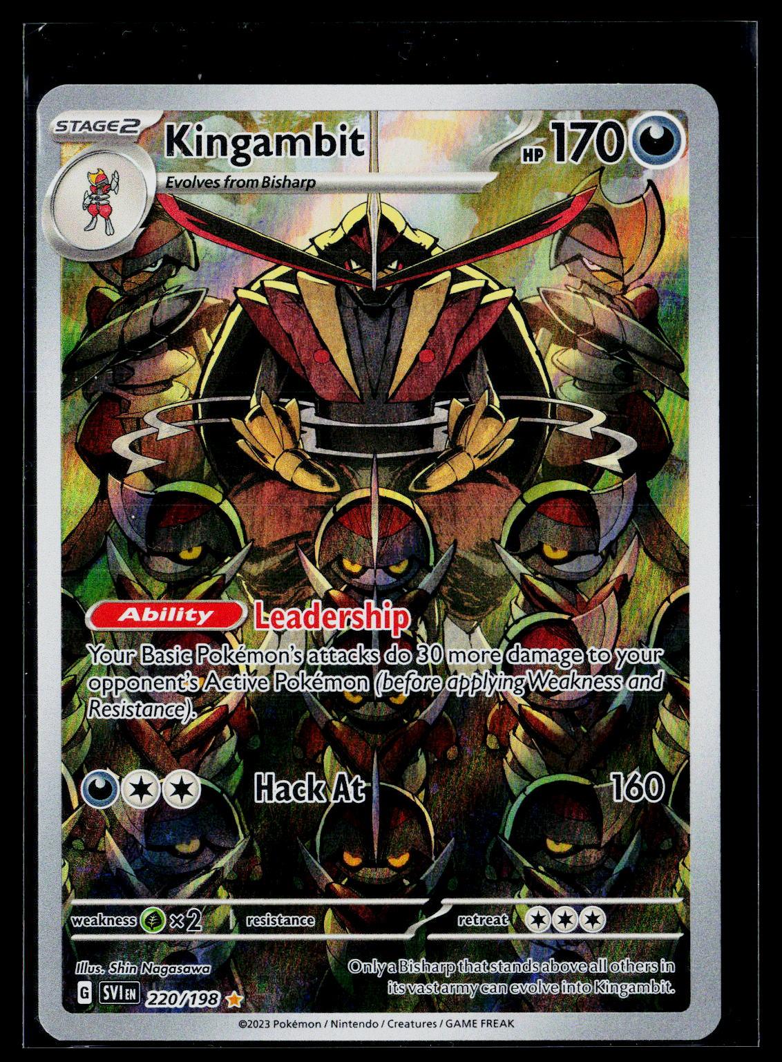 Kingambit - Scarlet & Violet 220/198 (NM)