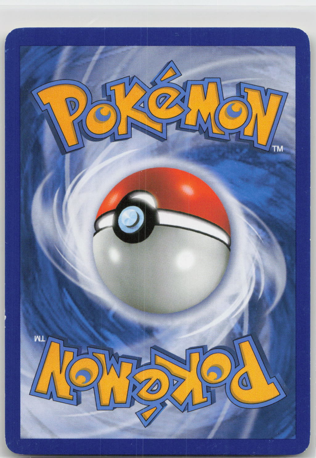 Back of card