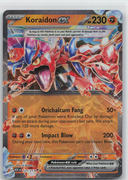 Koraidon ex - Ascended Heroes 121/217