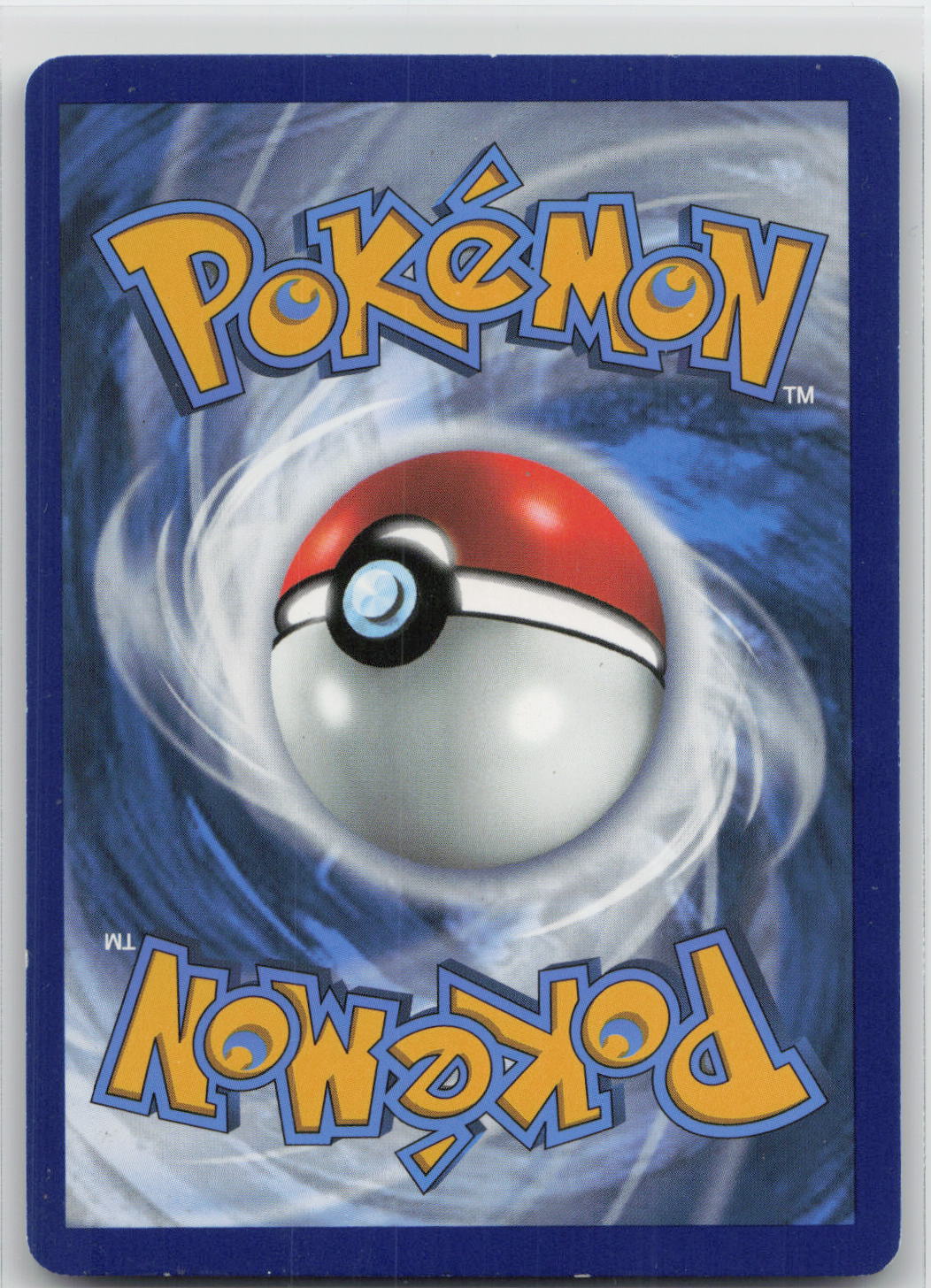 Back of card