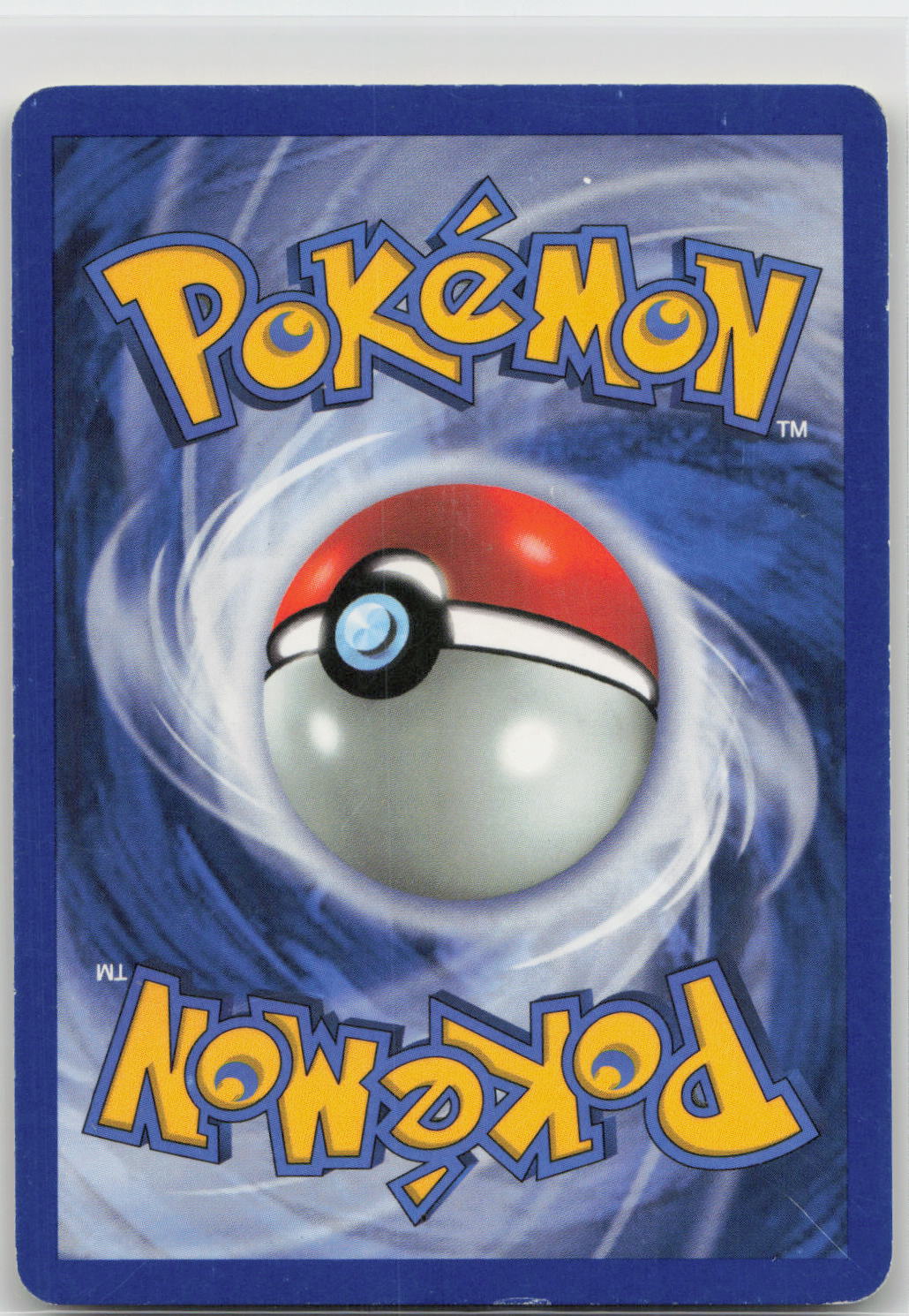 Back of card