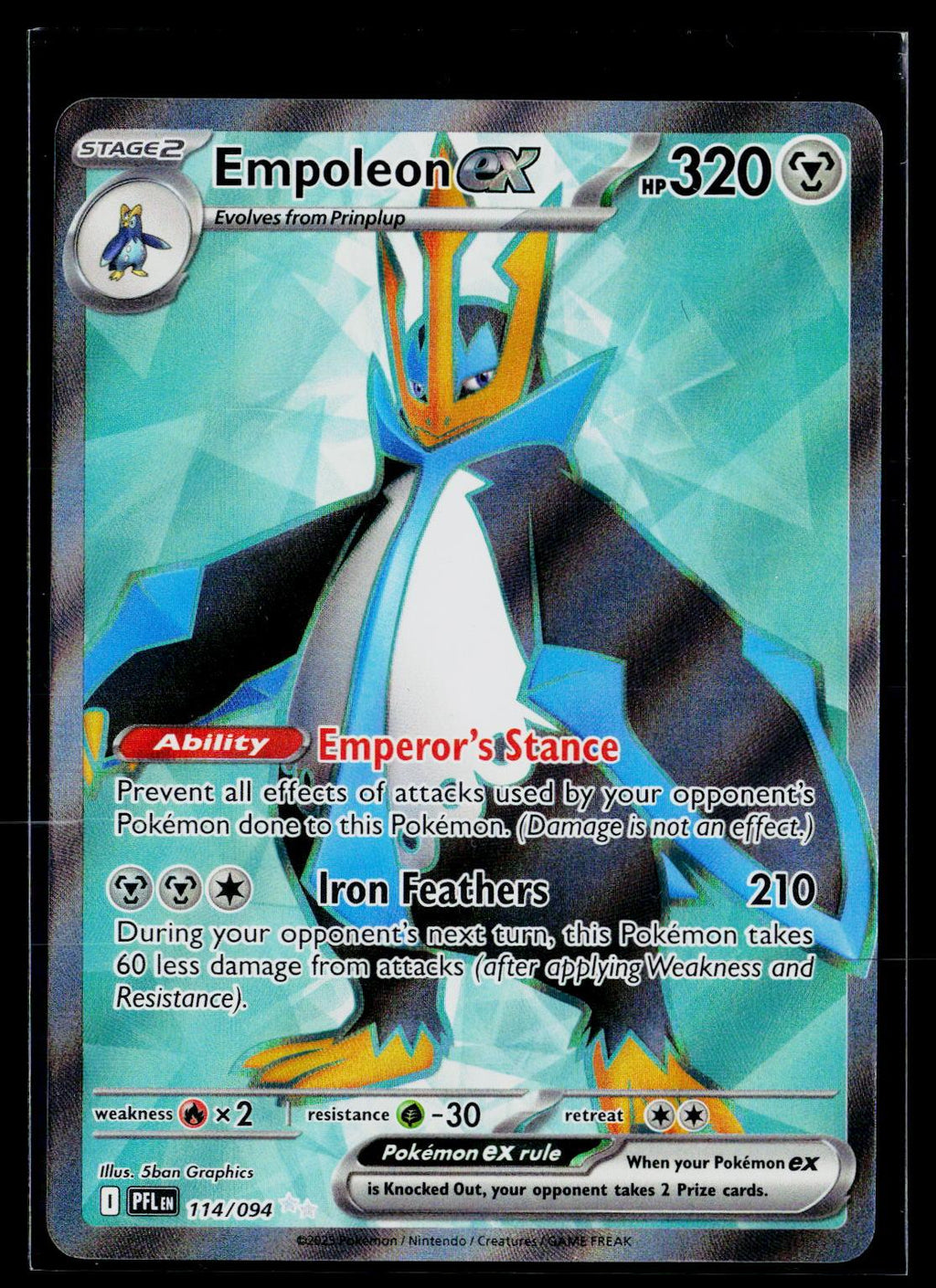 Empoleon ex - Phantasmal Flames 114/094 (NM)