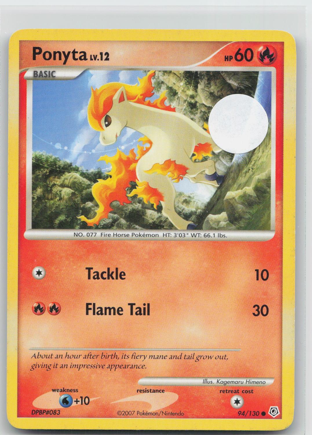 Ponyta - Diamond & Pearl 94/130