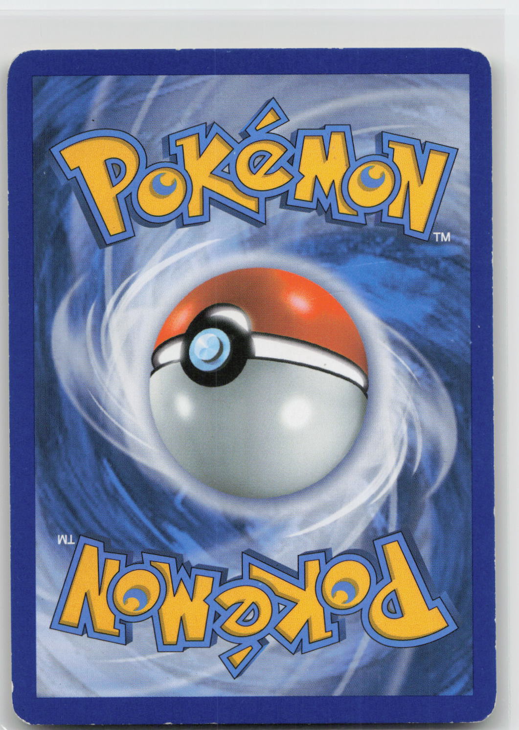 Back of card