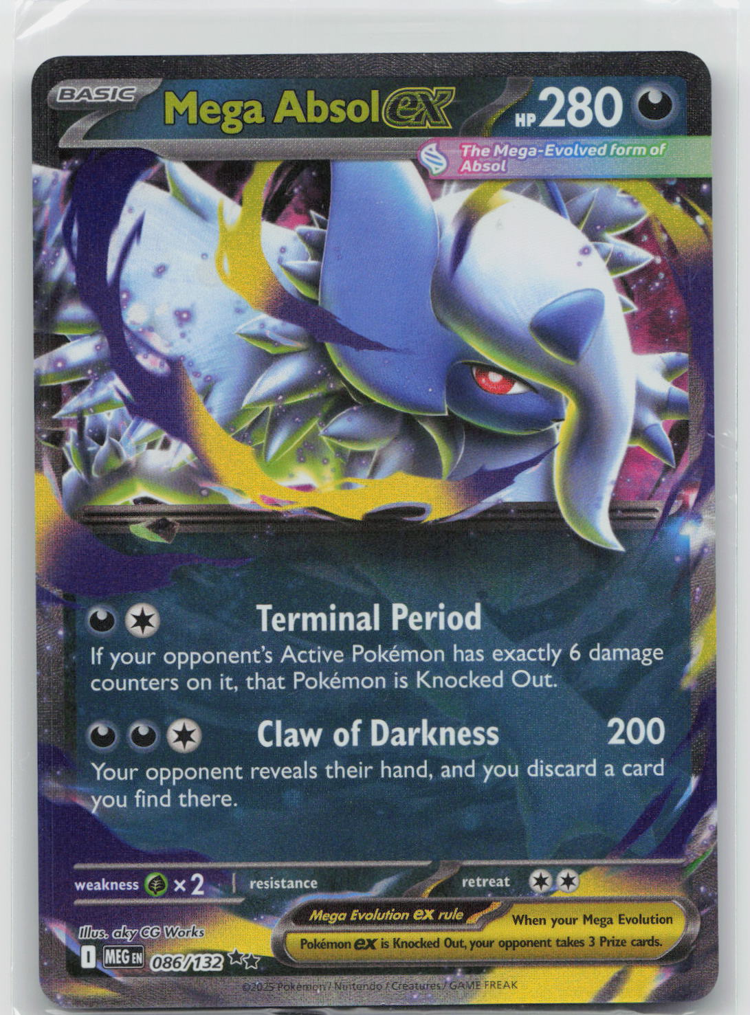 Mega Absol ex - Mega Evolution 086/132