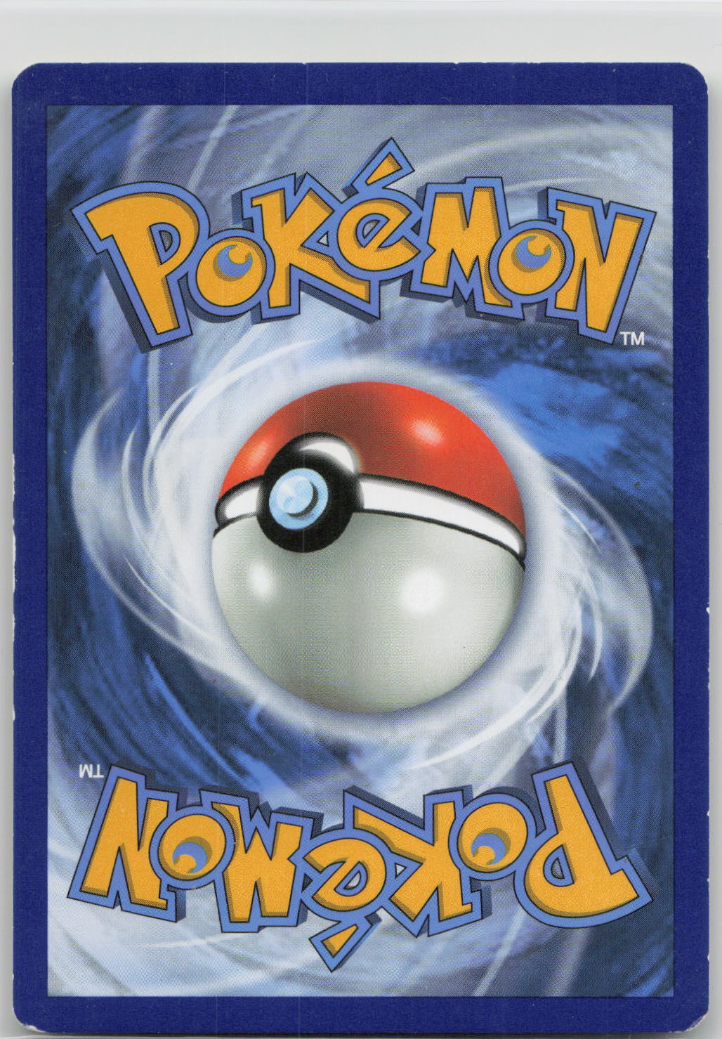 Back of card