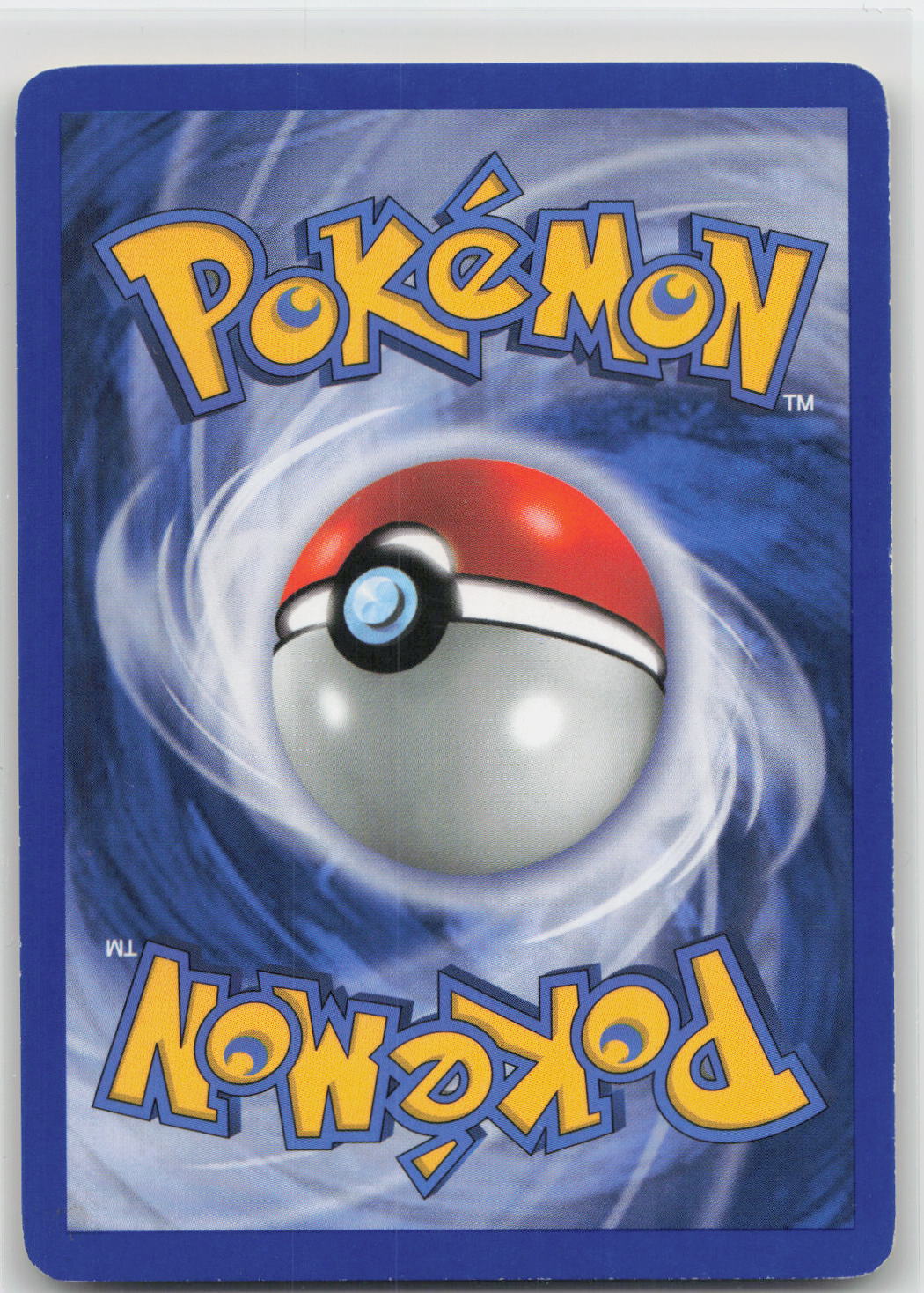 Back of card