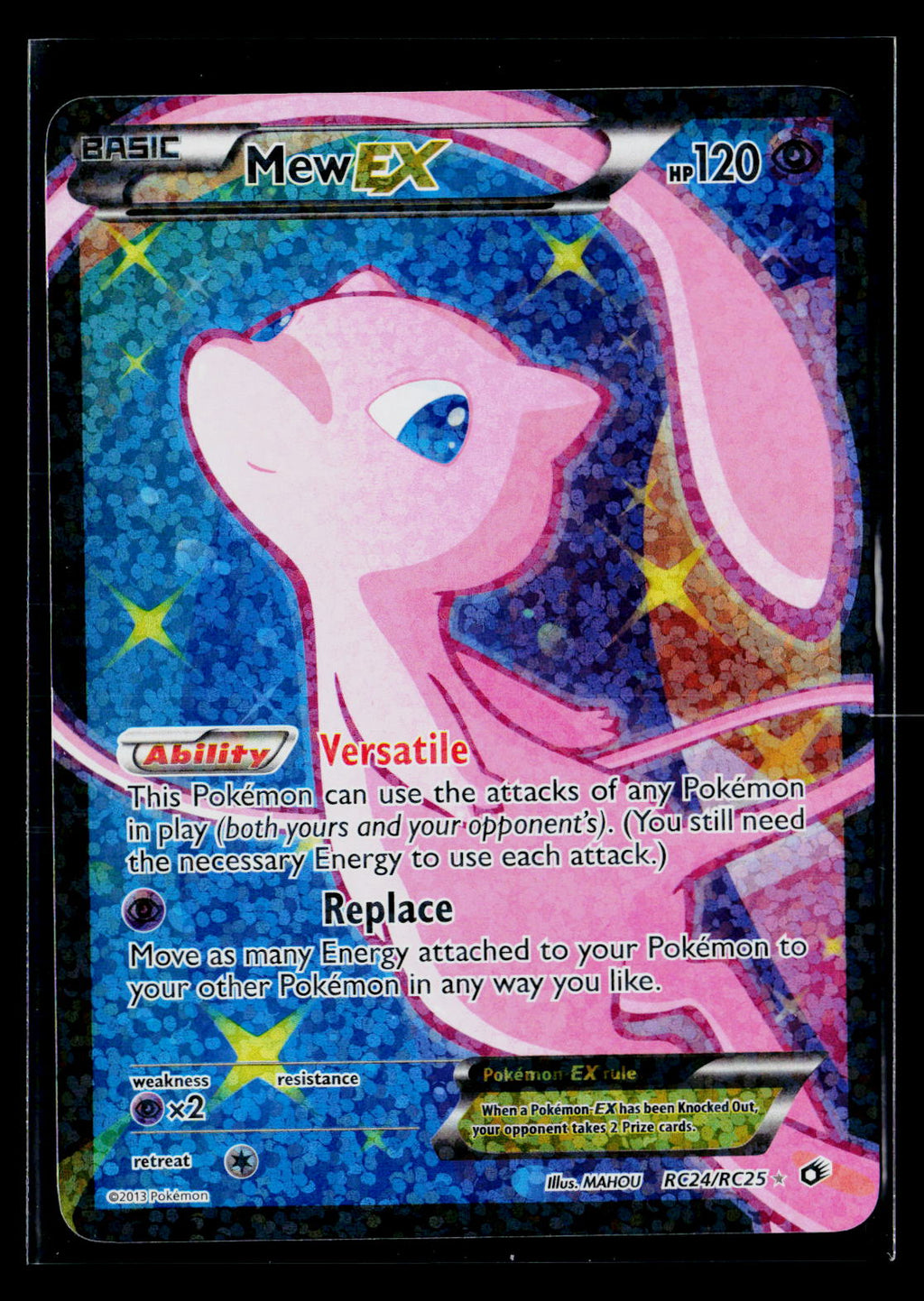 Mew EX (Full Art) - Legendary Treasures: Radiant Collection RC24/RC25 (EX)