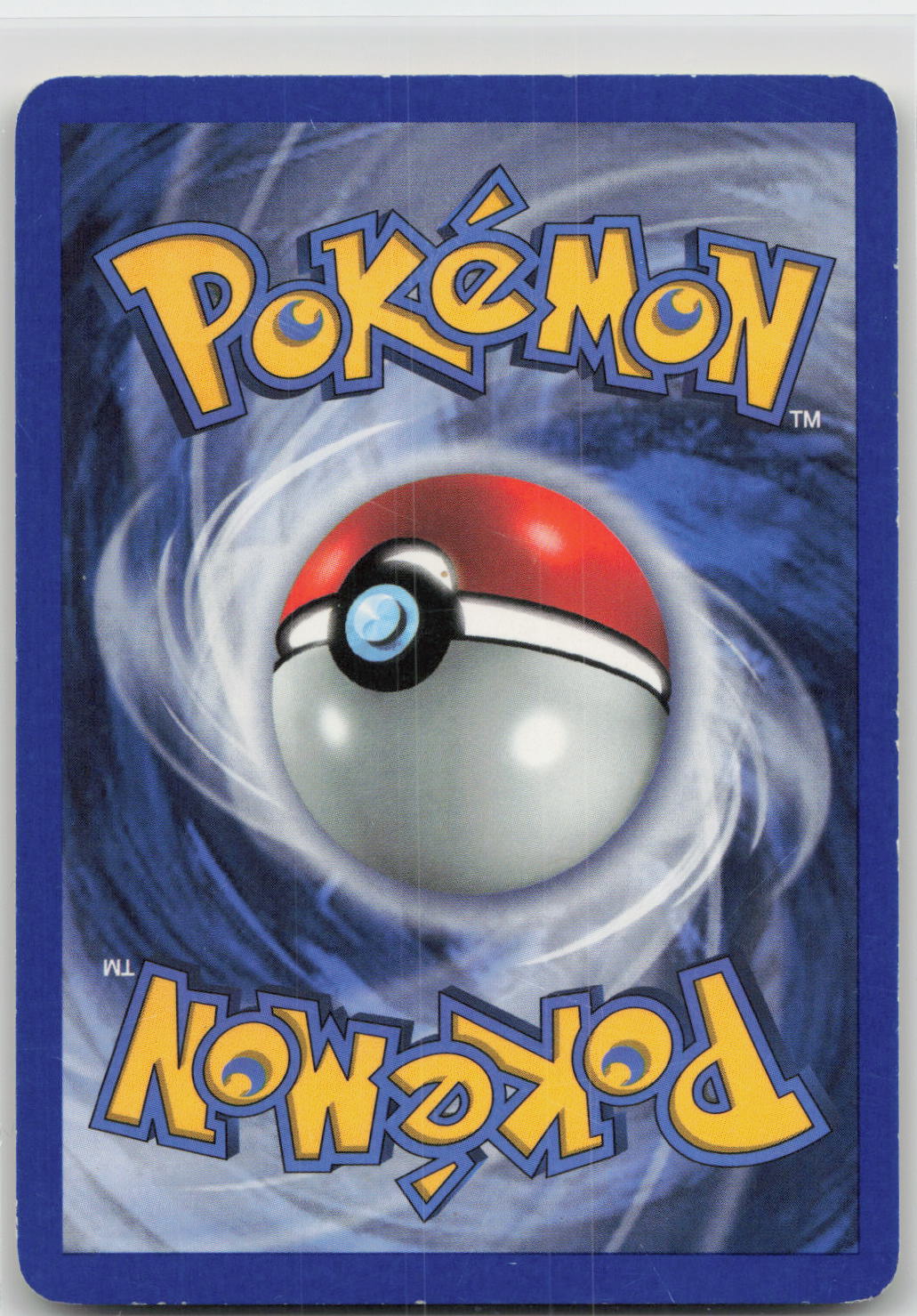 Back of card