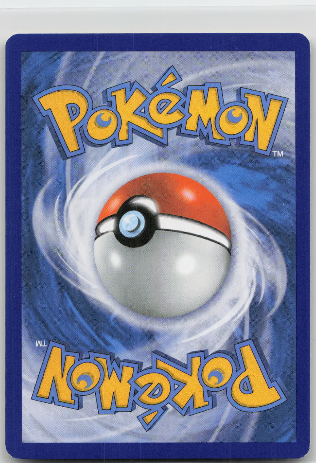 Back of card