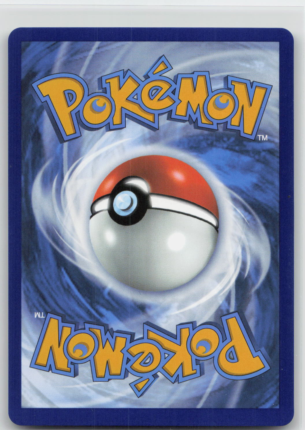 Back of card
