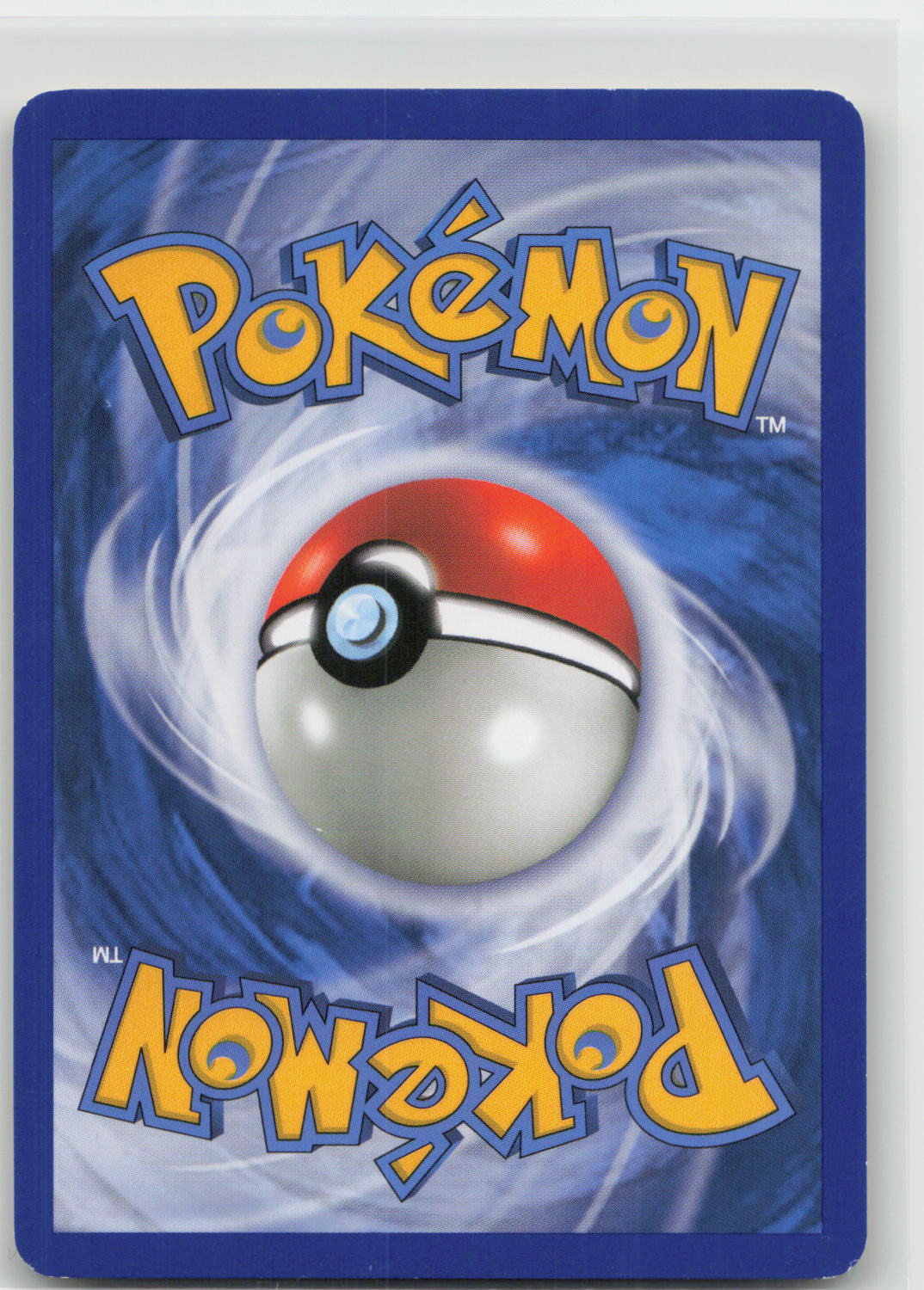 Back of card