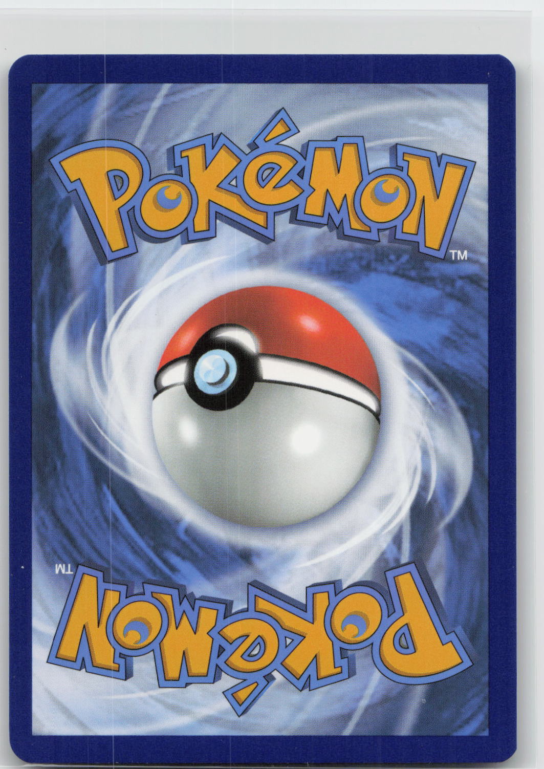 Back of card