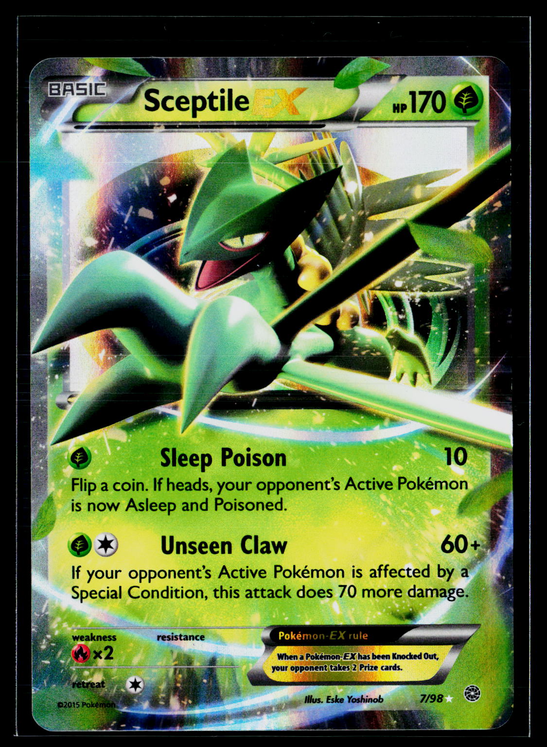 Sceptile EX - Ancient Origins 7/98 (NM)