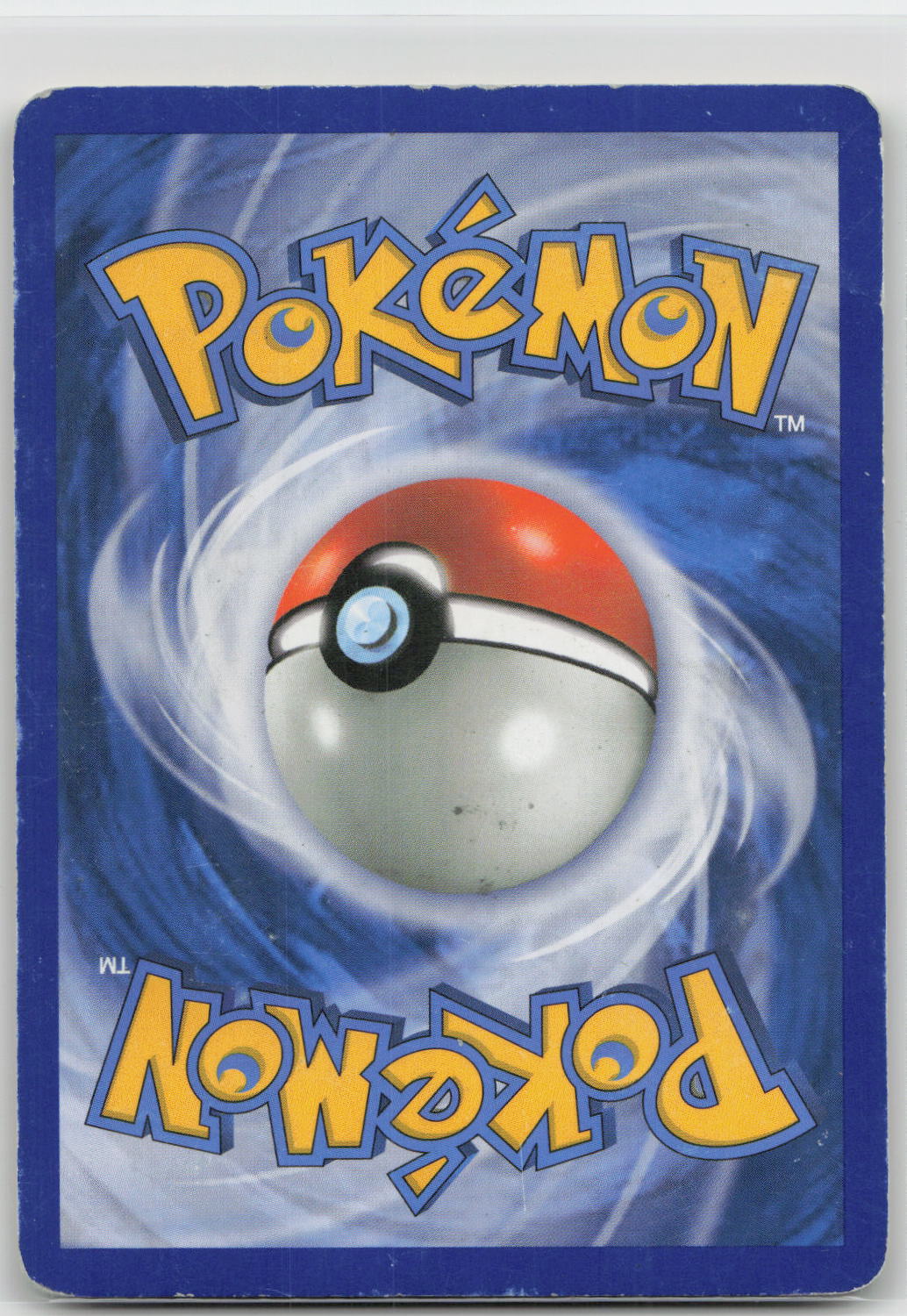 Back of card