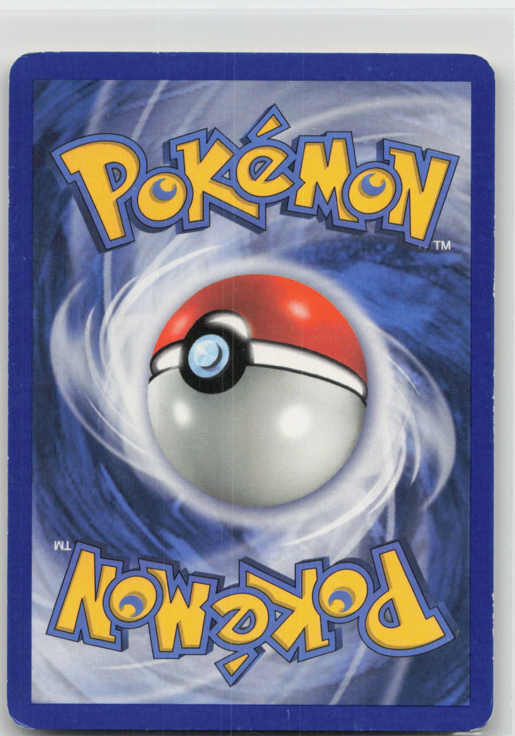 Back of card