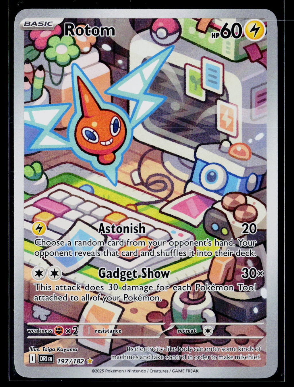 Rotom - Destined Rivals 197/182 (NM)