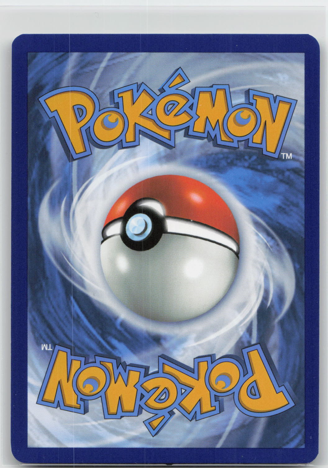 Back of card