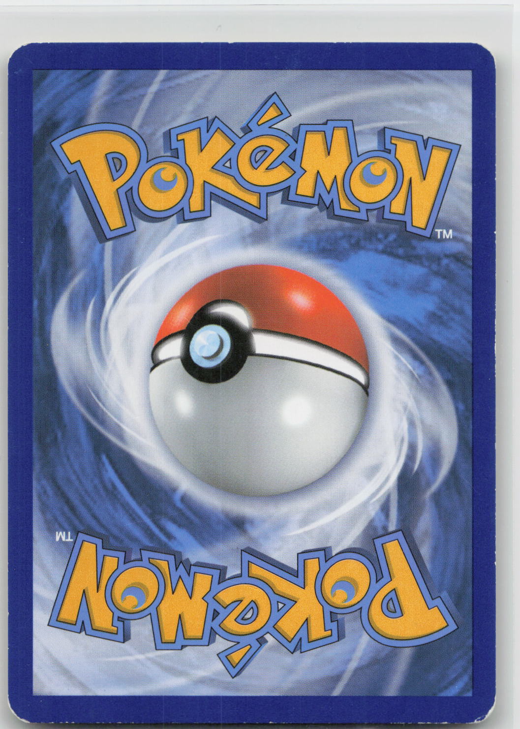 Back of card