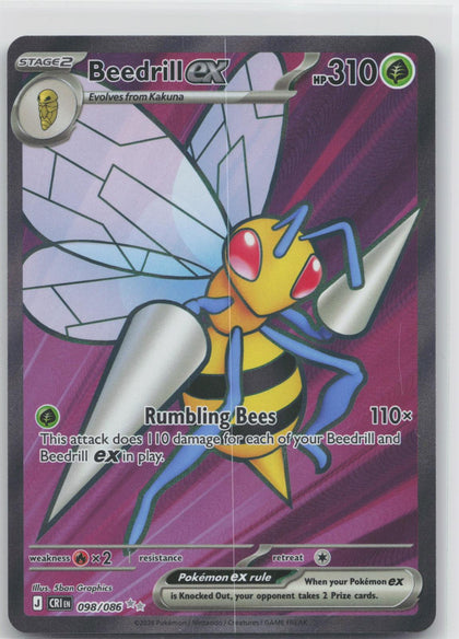Beedrill ex - Chaos Rising 098/086